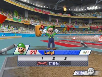 Mario and Sonic at the Olympic Games (verpakking Duits, game Engels)