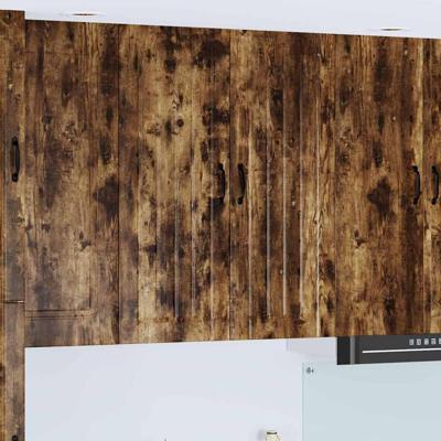 Keukenkast aan de muur met plank Gerookt eiken 80 x 31 x 100 cm Keukenkast aan de muur met plank Gerookt eiken 80 x 31 x 100 cm