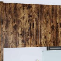 Keukenkast aan de muur met plank Gerookt eiken 80 x 31 x 100 cm - thumbnail