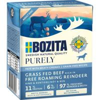 BOZITA Purely Paté Duoprotein Beef and reindeer - natvoer voor honden - 370g - thumbnail