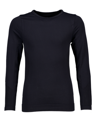 Naadloos Sportshirt - Zwart