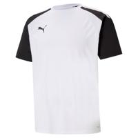 PUMA TeamPACER Voetbalshirt Wit Zwart - thumbnail