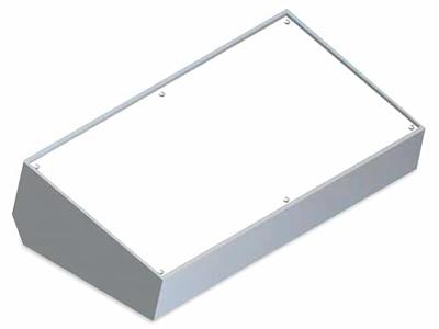 TEKO 362.8 Consolebehuizing (b x h x d) 16.00 x 6.00 x 10.00 mm Kunststof Blauw, Grijs, Zilver 1 stuk(s)