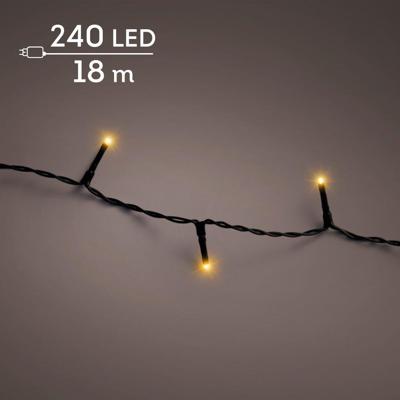 Lumineo Kerstboomverlichting 18M 240led warm wit + timer