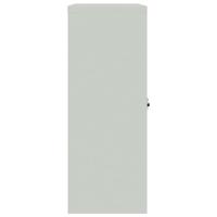 Archiefkast 90x40x105 cm staal lichtgrijs - thumbnail
