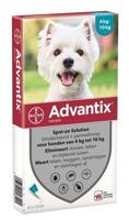 Advantix Hond 100/500 (4-10kg) Spot-on Solution Pipetten - thumbnail