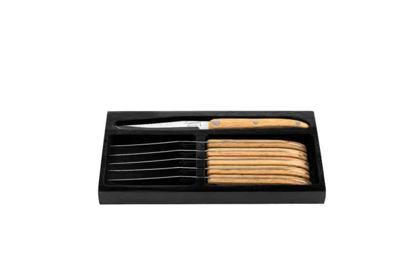 Laguiole Style de Vie Innovation Line Steakmessen 6 st. Laguiole Style de Vie Innovation Line Steakmessen 6 st.