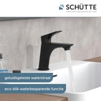 Schütte Wastafelkraan BOSTON (Zwart mat) - thumbnail