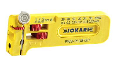 Jokari 40024 PWS-PLUS 001 Draadstripper Geschikt voor: PVC-draden 0.12 tot 0.40 mm Jokari 40024 PWS-PLUS 001 Draadstripper Geschikt voor: PVC-draden 0.12 tot 0.40 mm