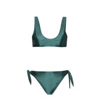 Protest bikini Azra donkergroen - thumbnail