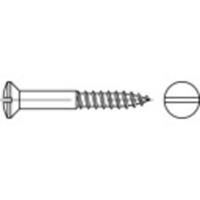 TOOLCRAFT TO-5446245 Bolverzonken houtschroeven 4 mm 70 mm Sleuf DIN 95 Messing 200 stuk(s) - thumbnail