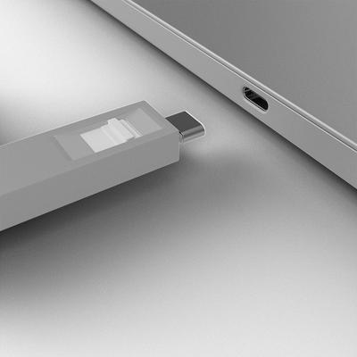 LINDY 40427 Sleutel voor USB-C-poort Set van 4 stuks Wit Incl. 1 sleutel