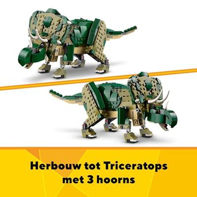 LEGO Creator 31151 3-in-1 T-rex - Triceratops of Pterodactyl speelgoeddinosaurus - thumbnail