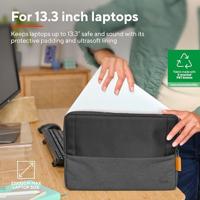 Trust Lisboa Laptophoes van 13.3 inch Laptop sleeve Zwart - thumbnail