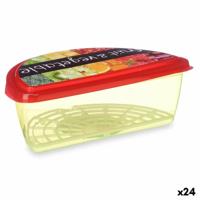 Lunchbox Groenten en fruit Multicolour Plastic 23 x 8 x 13 cm (24 Stuks) - thumbnail