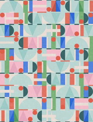 Noordwand Leyla Behang met grafische print - 81647