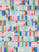 Noordwand Leyla Behang met grafische print - 81647 - thumbnail