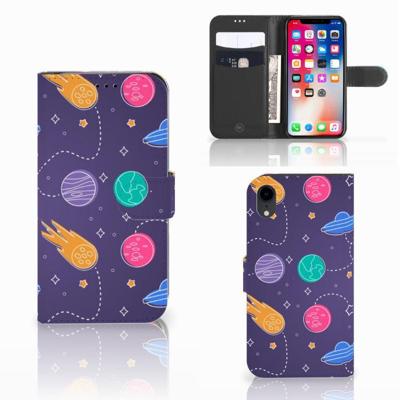 Apple iPhone Xr | Wallet Case | met Pasjes | Space