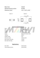 Marwi Union kogellager cb-200 r8 2rs 1/2x1-1/8x 5/16 - thumbnail