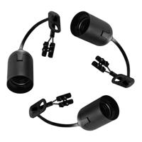 Bailey lampfitting (3st) - E27 - max. 60W - verhuissetje - thumbnail