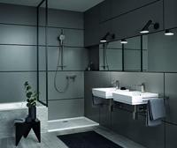 Grohe Rainshower Smartactive Glijstang 90 cm Supersteel - thumbnail