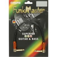 Klotz TMRR-0030 jack haaks - jack haaks gold 30 cm patchkabel - thumbnail