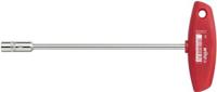 Wiha dopsleutel met dwarsgreep zeskant hoogglans vernikkeld | 7 x 125 mm - 968 - 00968 - thumbnail