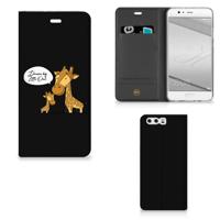 Huawei P10 Plus Magnet Case Giraffe - thumbnail