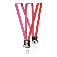 Simson Snelbinder trio kort met 3 binders - roze/rood - thumbnail