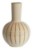 Light & Living Vaas 'Ulloa' Keramiek, 52cm, kleur Crème - thumbnail