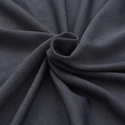 Tafelhoes stretch antraciet 120x60,5x74 cm 2 st