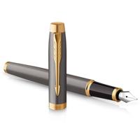 Parker IM Premium vulpen, grijs GT, fijn, giftbox - thumbnail