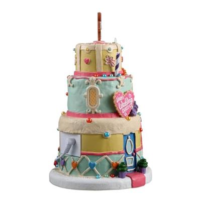 Wendy's Wedding Cakes 18x19x29 cm Kersthuisje LEMAX - Lemax
