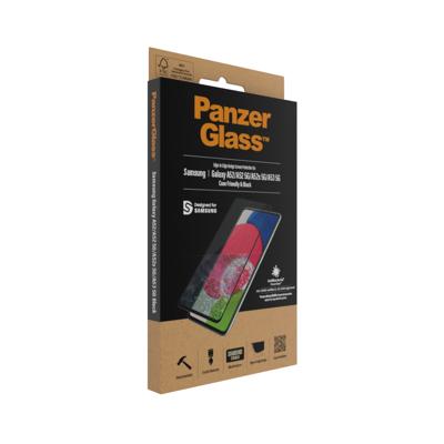 Panzerglass Samsung Galaxy A52/A52 5G Case Friendly Smartphone screenprotector Zwart