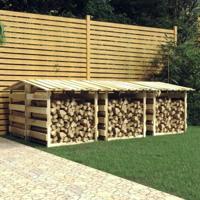 Pergola's met dak 6 st 100x90x100 cm geïmpregneerd grenenhout - thumbnail