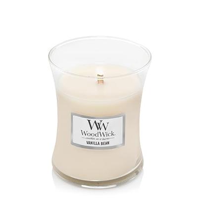 WoodWick medium candle vanilla bean - thumbnail