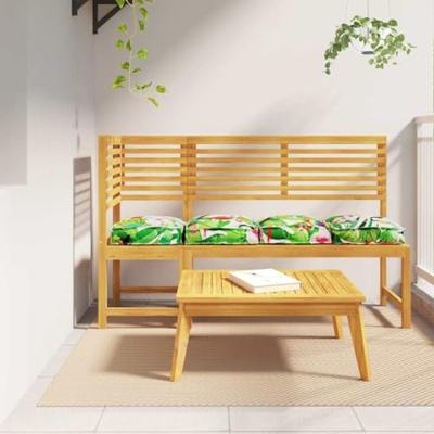 VidaXL Kussen bloemen 4 pcs multikleur 40 x 40 x 8 cm oxford stof VidaXL Kussen bloemen 4 pcs multikleur 40 x 40 x 8 cm oxford stof