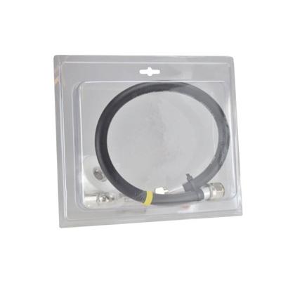 Wiesbaden Blister rubber gasslangset 100 cm + acc