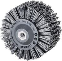 Lessmann Ronde borstel D. 140mm M14 SiC schuurborstels K. 8060mm 2500min 402880 402880 1 stuk(s) - thumbnail