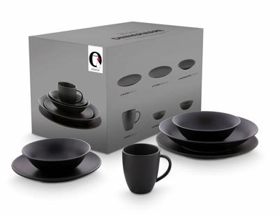 vtwonen serviesset (36-delig) Matt Black vtwonen serviesset (36-delig) Matt Black