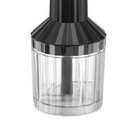 Alessi Staafmixer Set Plissé - Zwart - Michele de Lucchi - MDL10S B - thumbnail