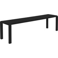 Zuiver Tuinbank 'Vondel' 175cm, kleur Zwart - thumbnail