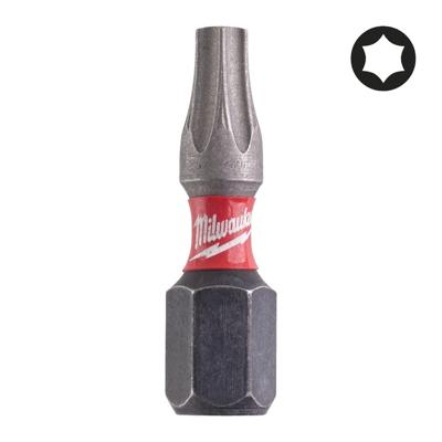 Milwaukee SHOCKWAVE™ IMPACT DUTY schroefbits TX20 x 25 mm VE=2 - 4932430874
