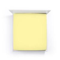 Bella Donna Bella Donna Hoeslaken Jersey Lits-jumeaux XL lichtgeel-0091 200/220-200/240 - thumbnail