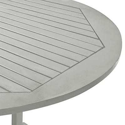 VidaXL Tuintafel 200x100x75 cm massief acaciahout grijs VidaXL Tuintafel 200x100x75 cm massief acaciahout grijs