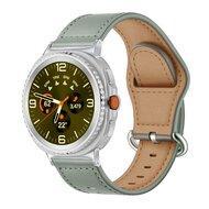 Classic leren band - Grijs - Samsung Galaxy Watch 8 - 40mm / 44mm - thumbnail