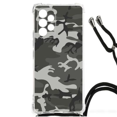 Samsung Galaxy A53 Doorzichtige Silicone Hoesje Army Light Samsung Galaxy A53 Doorzichtige Silicone Hoesje Army Light