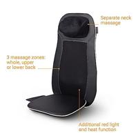 Medisana MCN Shiatsu Massagekussen 48 W Zwart, Grijs - thumbnail