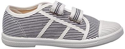 Canvas meisjes sportschoenen Clory LES TROPEZIENNES® BY M. BELARBI gestreept marineblauw - thumbnail