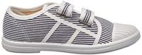 Canvas meisjes sportschoenen Clory LES TROPEZIENNES® BY M. BELARBI gestreept marineblauw - thumbnail